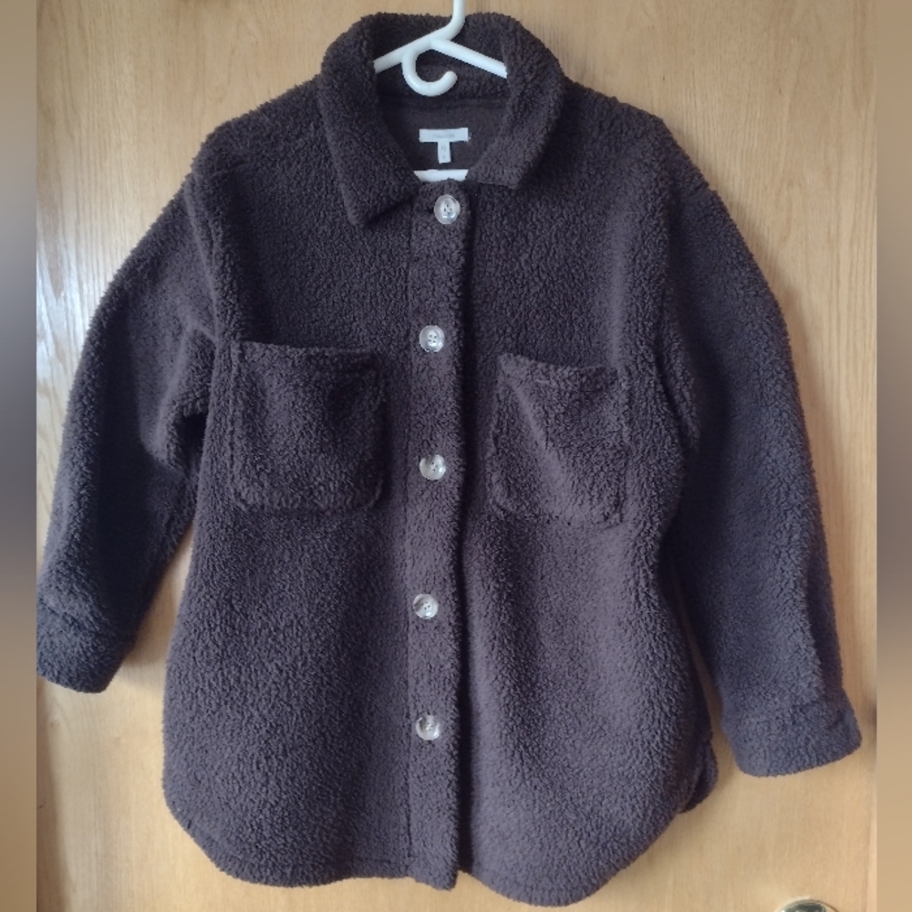 Maurices Sherpa Shacket Size Small